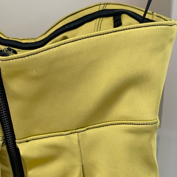 Bebe size 2 satin keyhole dress - Picture 9 of 16